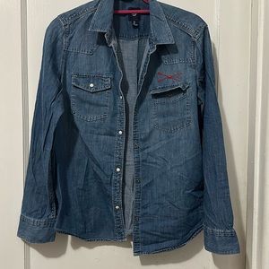 SOLD- Gap Jean Top